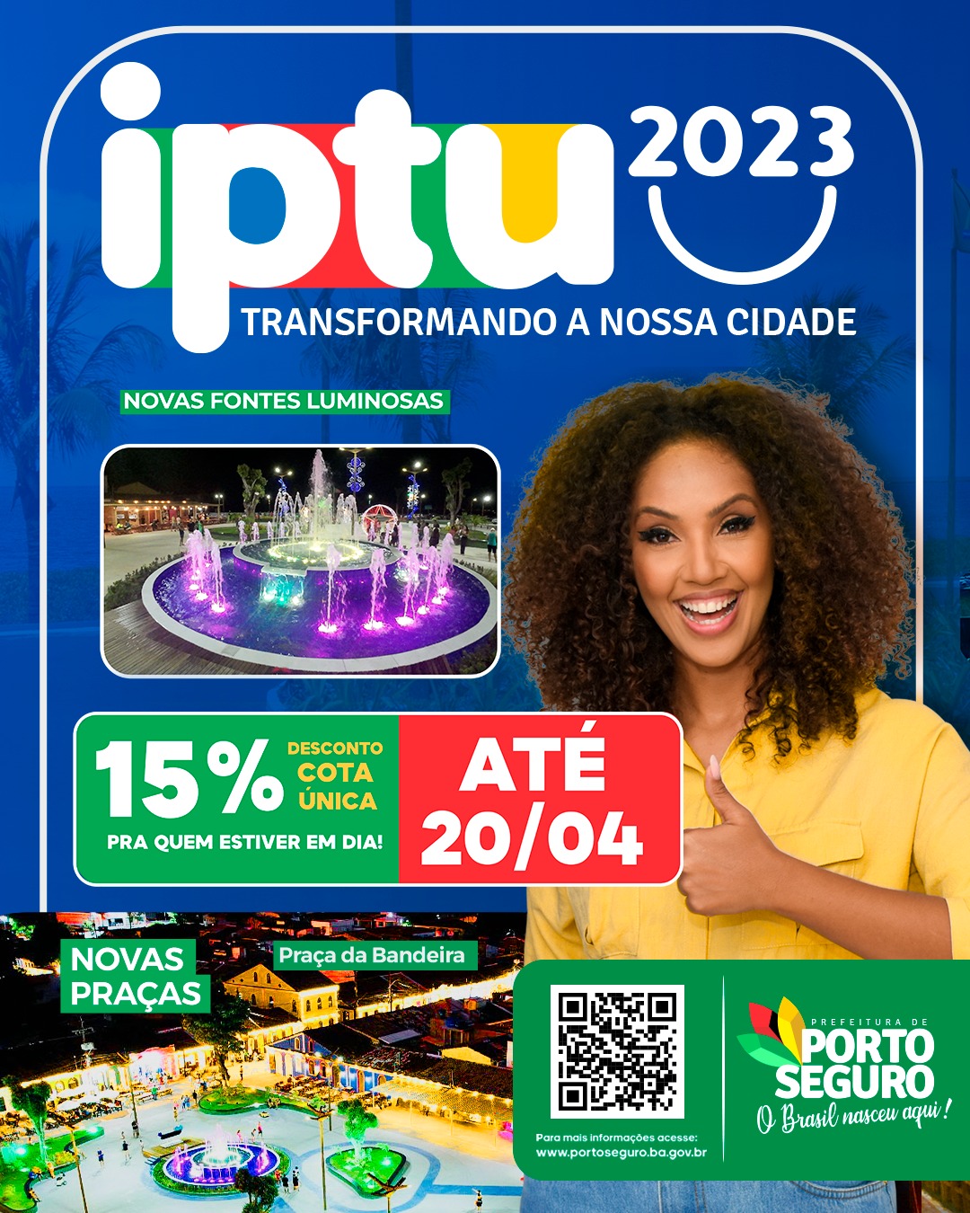 IPTU 2023 – Aproveite o desconto de 15% à vista e fique em dia com seus tributos!